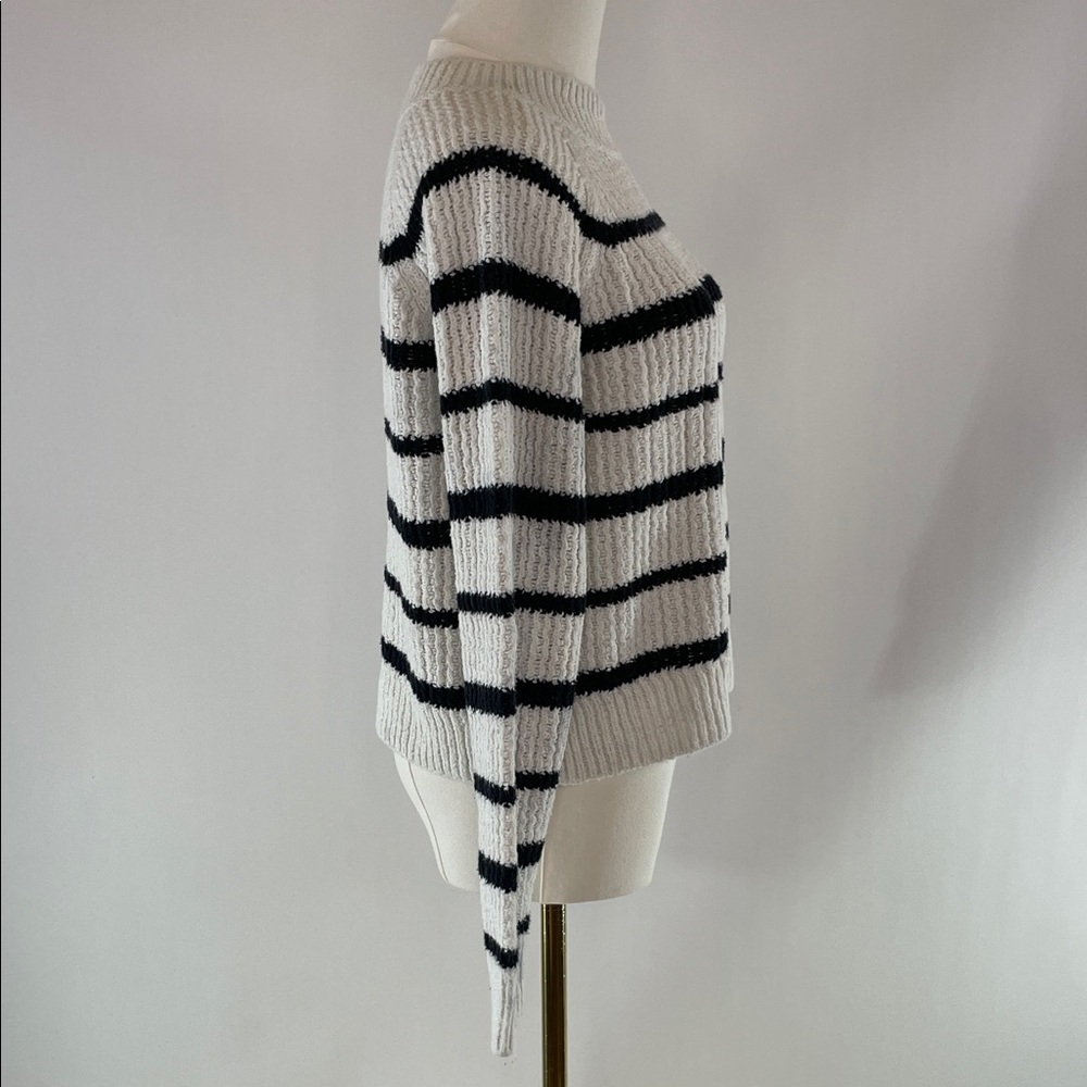VINCE Ribbed Stripe Sweater, M - Picture 6 of 10